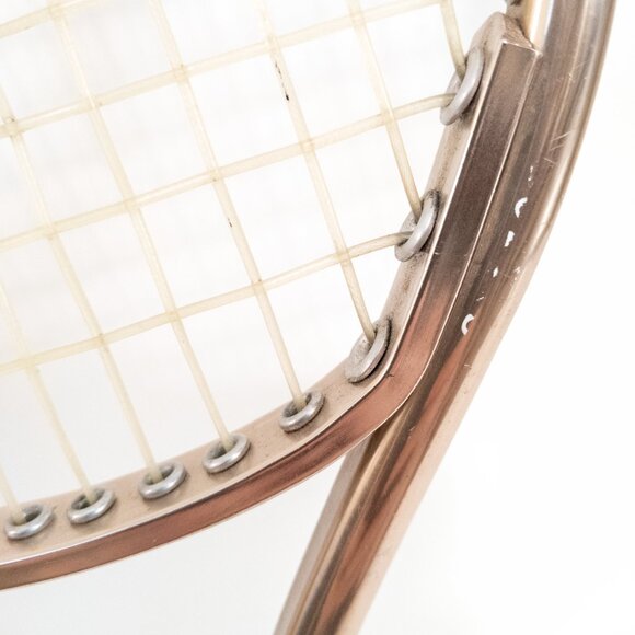 Slazenger Rover Racquetball Racket Vintage Sports Summer Preppy Leather Handle - Picture 5 of 8